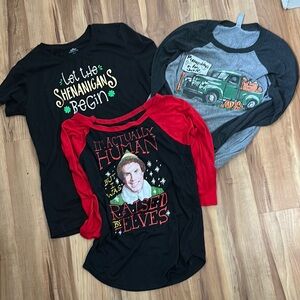 Festive Graphic T-Shirts Bundle